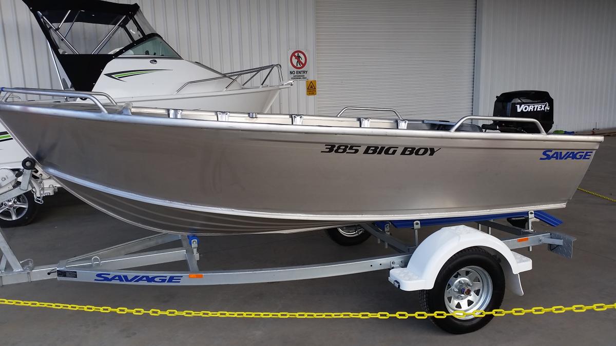 2015 Savage 385 Big Boy Open Boat From 8,500 Geelong Marine