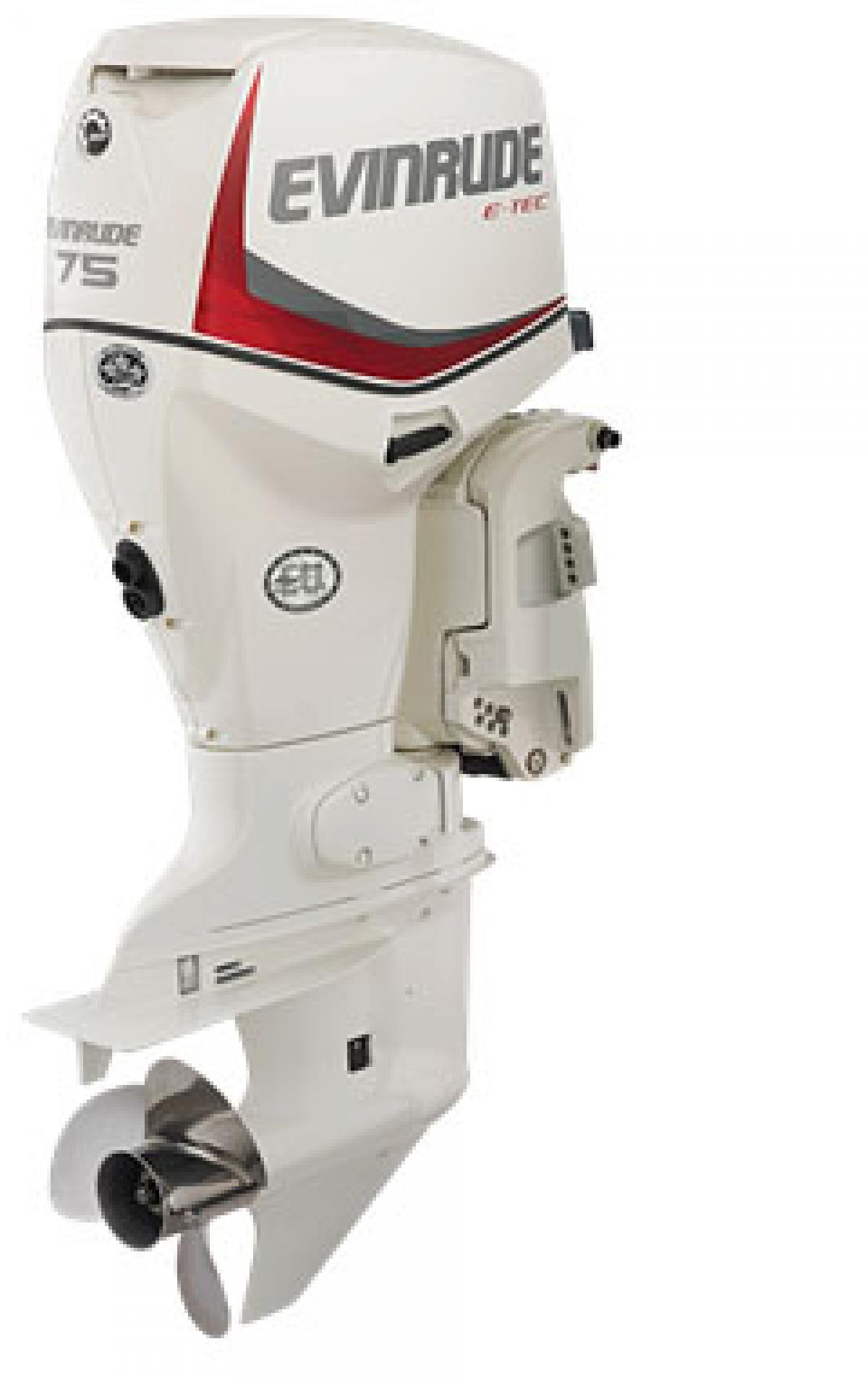 Evinrude Etec 75hp Direct Injection Outboard - JV Marine, Melbourne