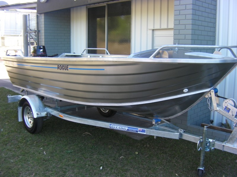 4.20 Rogue Blue Fin, 30HP Mercury 2 Stroke With (5 Yrs ...